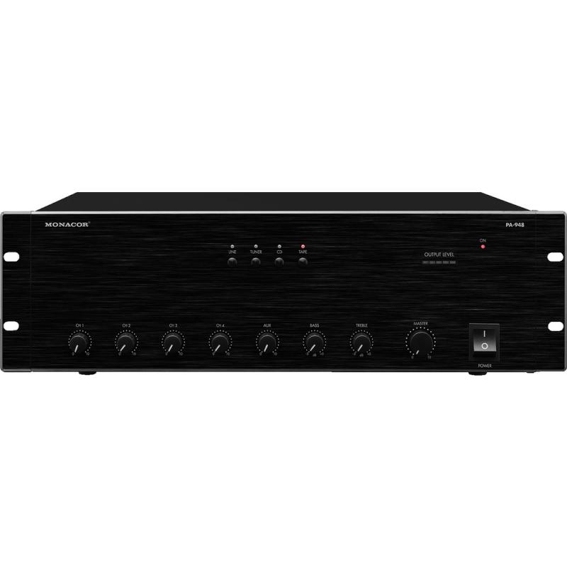 Kent PA-948 Forstærker 480W - Perfekt til Inde/Ude, 5 Kanaler