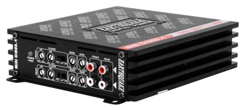 Earthquake Mini-D1000.4 Gen 2 - Effektiv 1000W Bilstereoforstærker