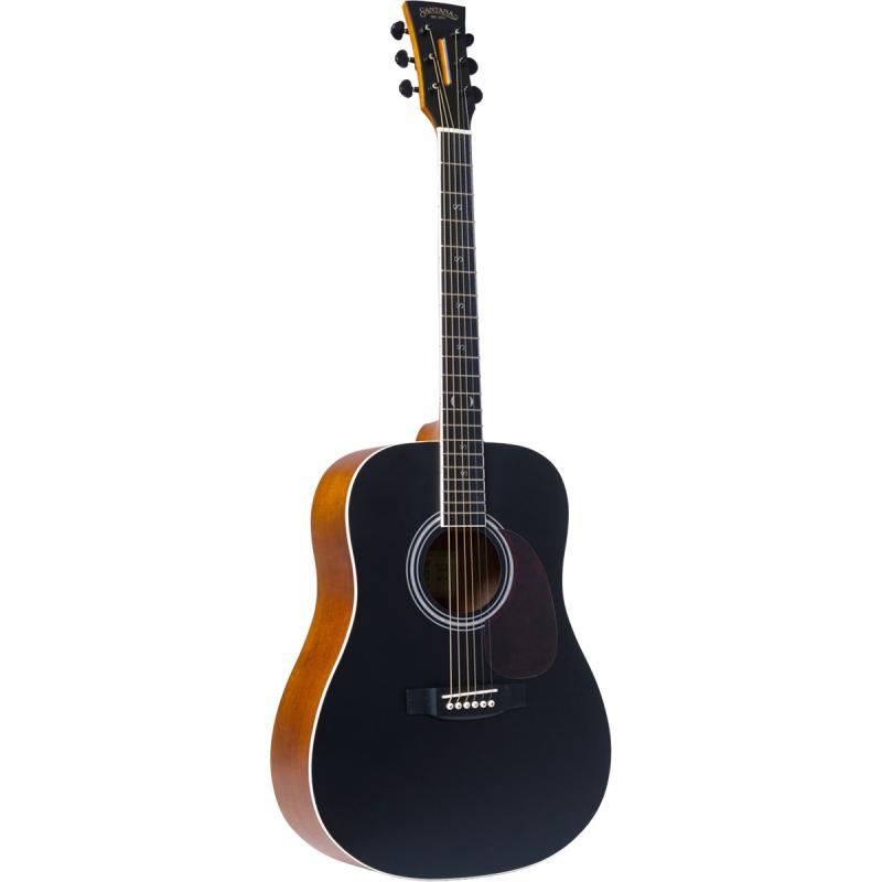 Santana Player D11 BK western-guitar black