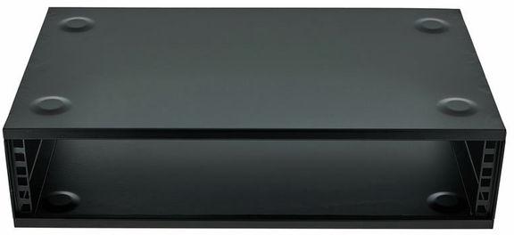 Stål Installations Rack 19"/2Unit - Dybde 29cm