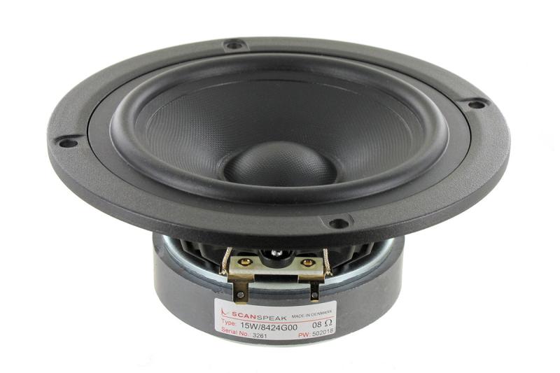Scan-Speak 5" Discovery Bas/Mellemtone Højttaler - 15W/8424G00
