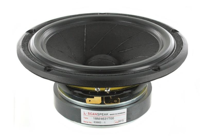 Scan-Speak Revelator 7" Mellemtone Sæt 18M/4631T00 - Perfekt til Gulvhøjttalere