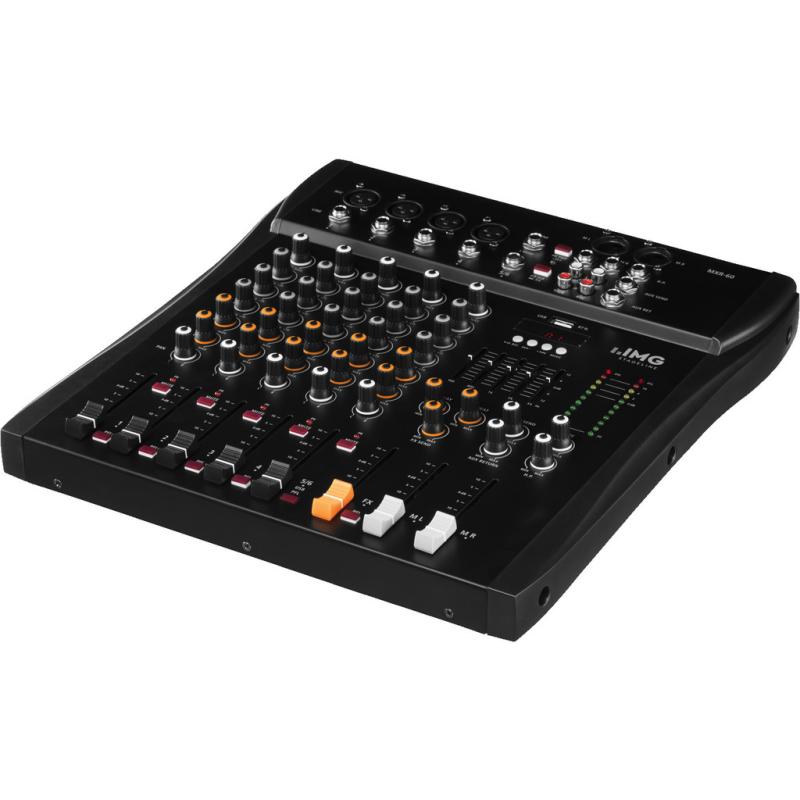 MXR-60 6-Kanals Mixer med Bluetooth, USB & DSP - Optimal Lydkvalitet