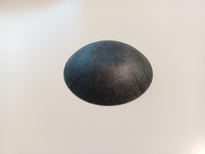 Standard 46mm Støvdome med Fladt Center