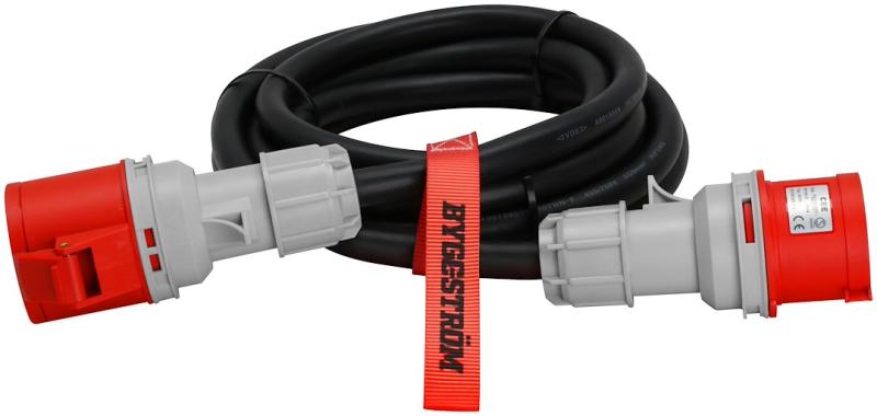 CEE Forlængerkabel med strop - 400V 3-faset - 32A 5 meter