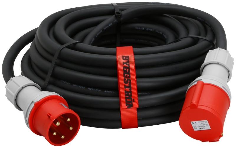 CEE Forlængerkabel med strop - 400V 3-faset - 32A 20 meter