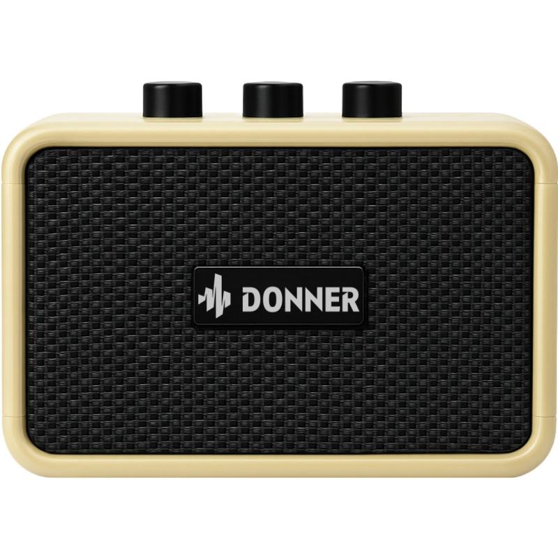 Donner DA-10B guitarforstærker vintage white