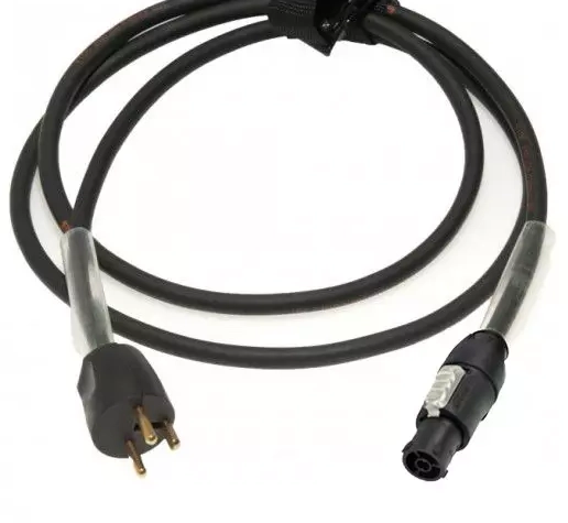 DK Stikprop med jord til Neutrik PowerCon TRUE1 kabel 2 meter