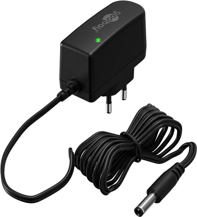 Goobay Strømforsyning - 12V DC / 1A - 5,5x2,5mm