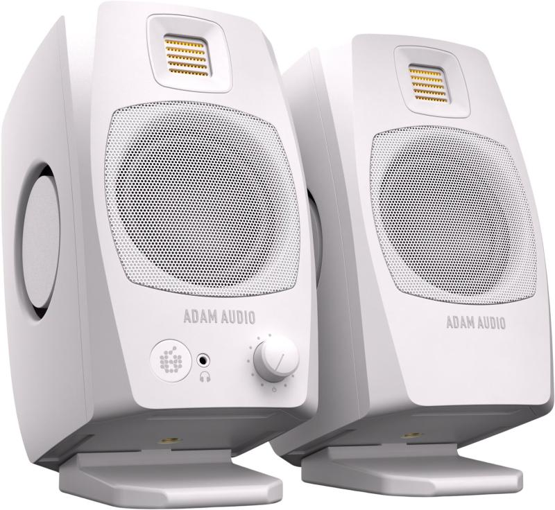 Adam Audio D3V Desktop Monitor sæt - Hvid