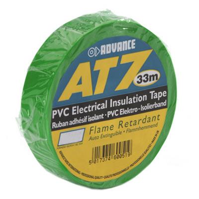 Advance AT7 PVC-tape 19mm x 33m Grøn