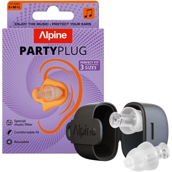 Alpine Partyplug 2025 Ørepropper - Transparent