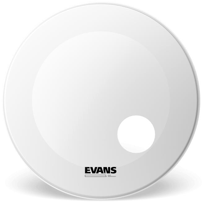 Evans EQ3 Resonant Stortromme Skind 18 Coated/White Med hul