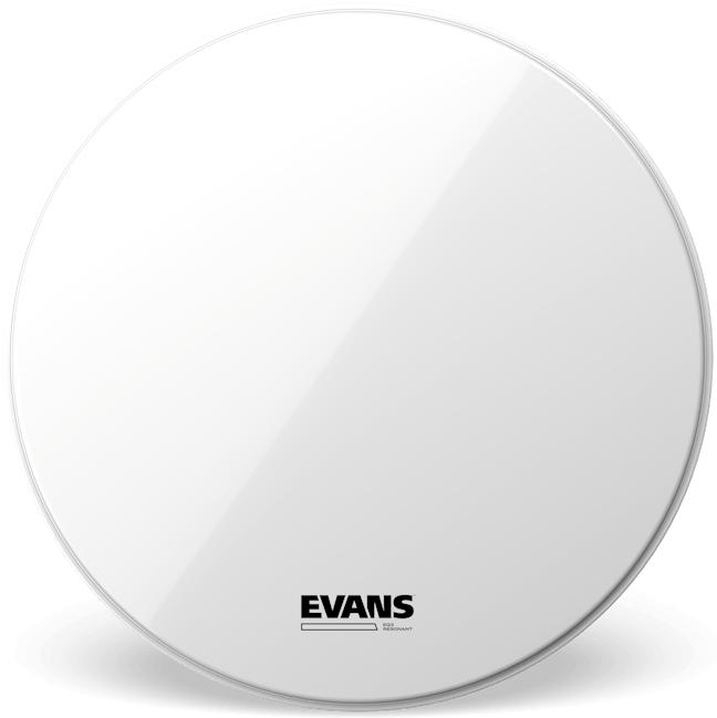 Evans EQ3 Resonant Stortromme Skind 22 Smooth/White Uden hul