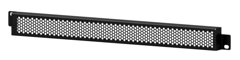 Caymon BSG01H "Nixpille" ventilations rackpanel - 1 unit / 19"
