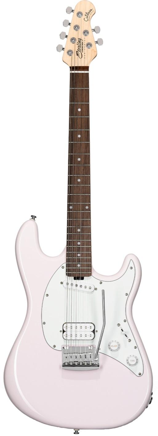 Sterling By Music Man Cutlass CTSS30HS Short Scale El Guitar - Shell Pink