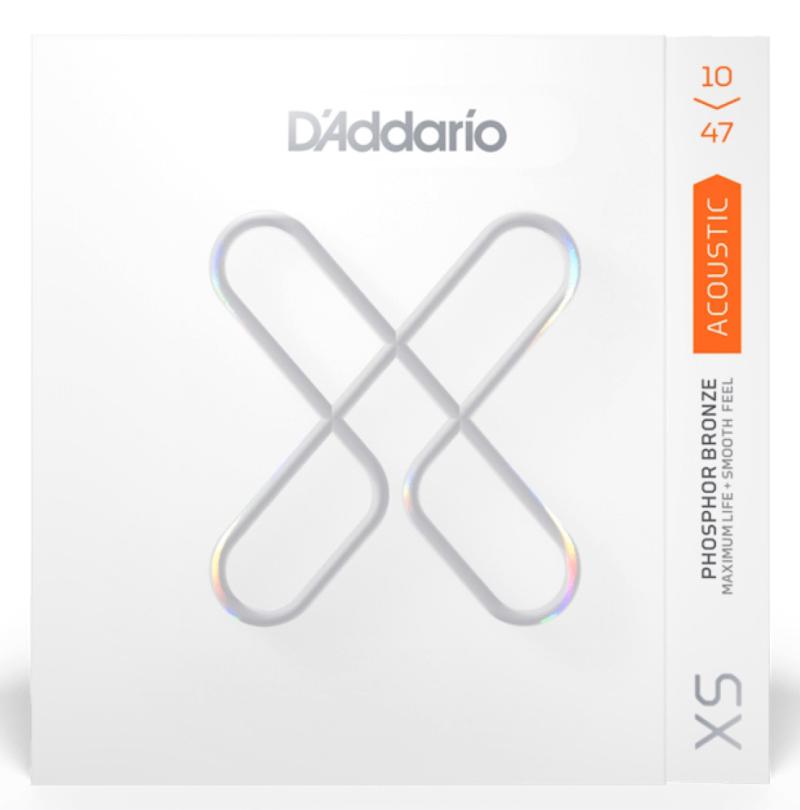 DÂ´Addario XSAPB1047 - Extra Light Coated Acoustic Western-strenge 010-047