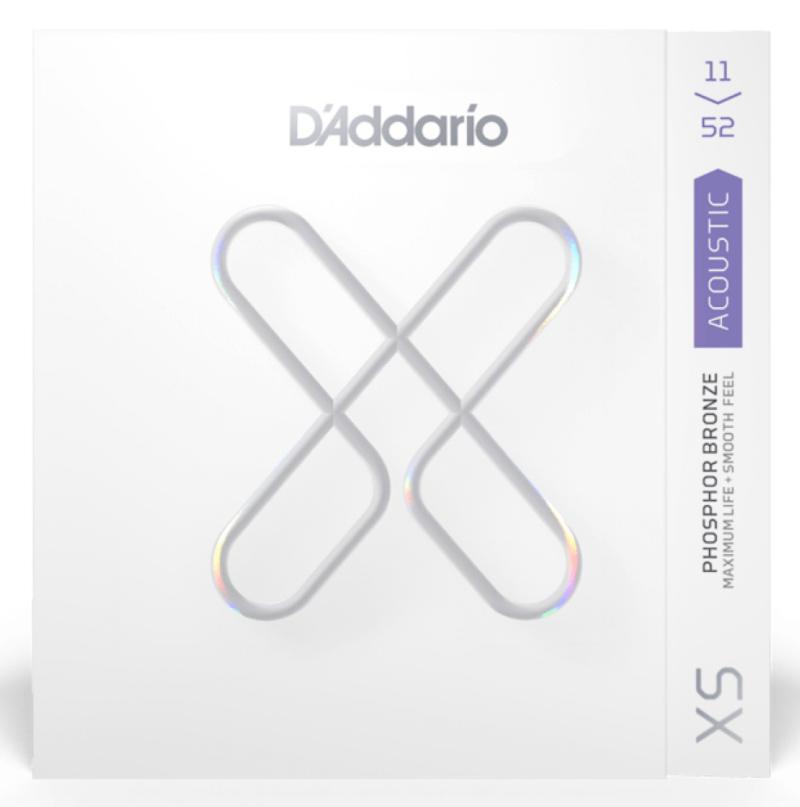DÂ´Addario XSAPB1152 - Custom Light Coated Acoustic Western-strenge 011-052