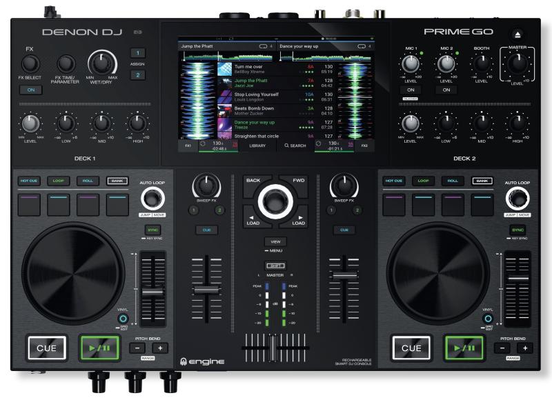 Denon DJ Prime Go Standalone Controller
