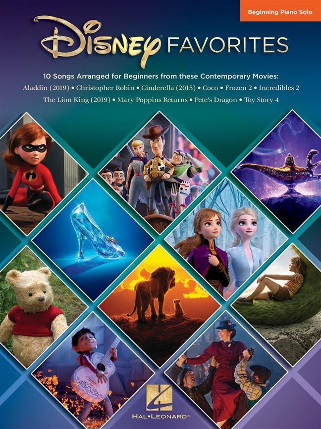 Disney Favorites - Beginning Piano Solo