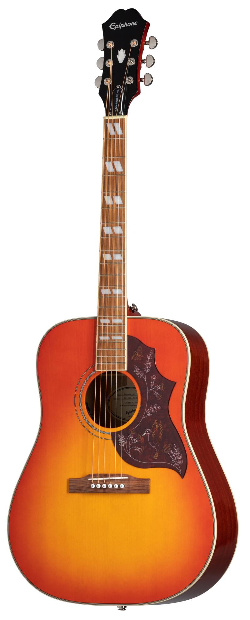Epiphone Hummingbird Studio FCB Western guitar - Faded Cherry