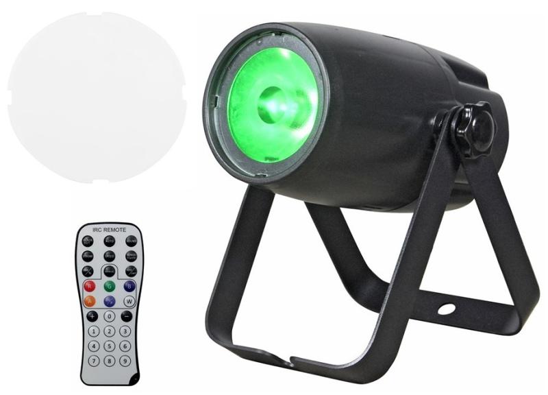 Eurolite PST-10 QCL LED Spot 10W med DMX og Remote