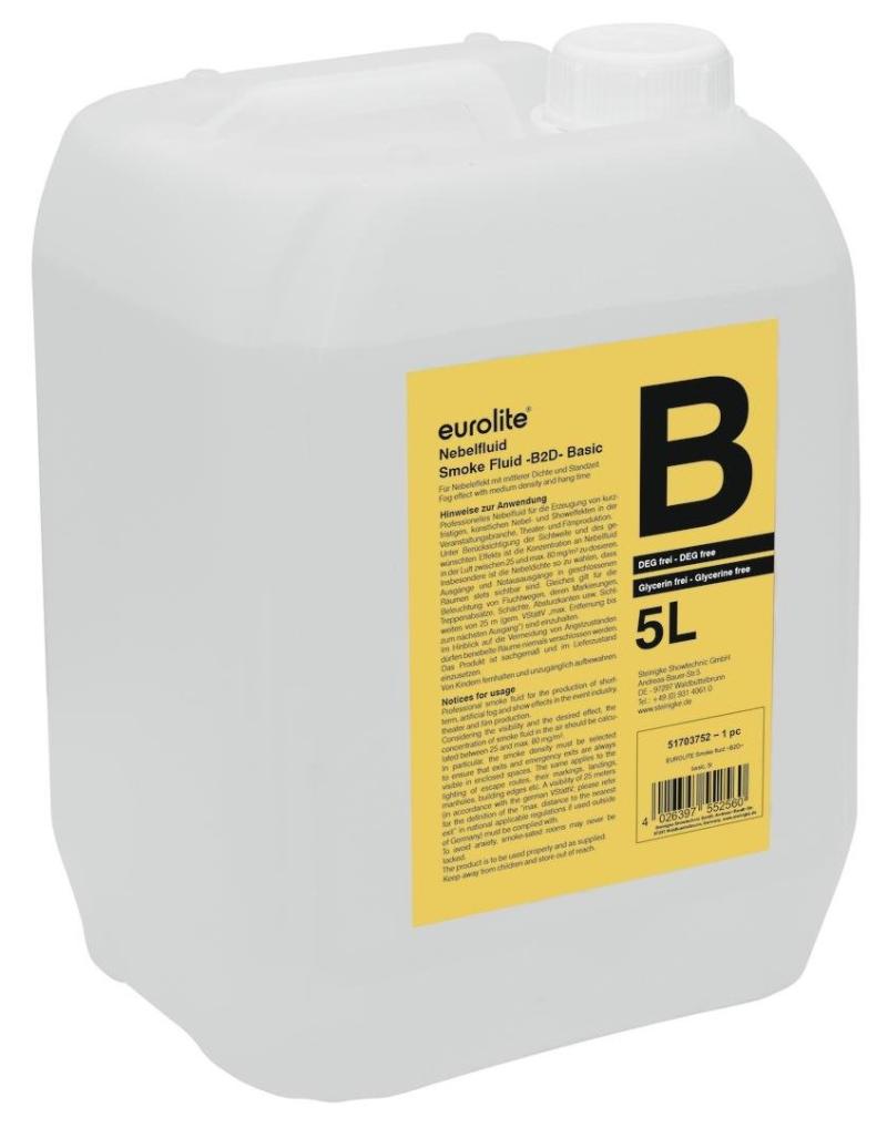 Eurolite Røgvæske B / B2D - 5 Liter