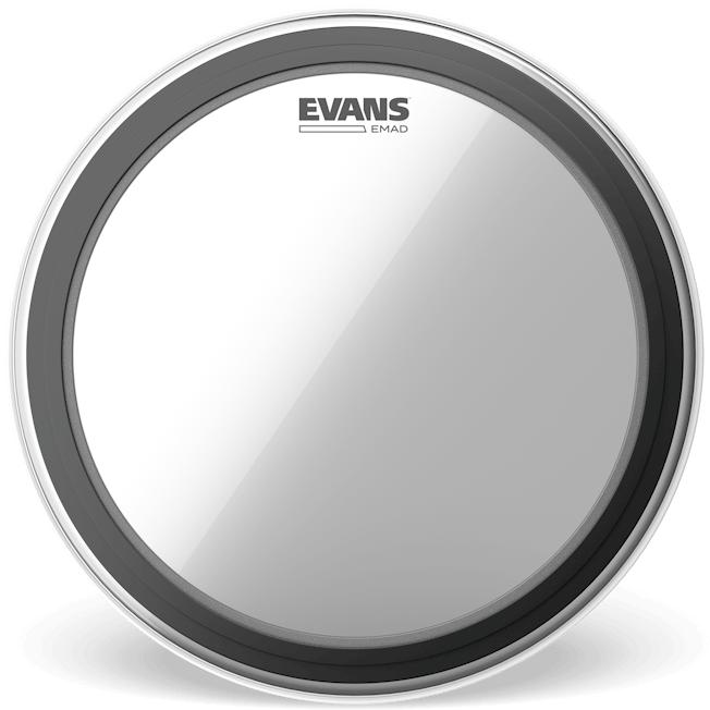 Evans EMAD Stortromme Skind 20 Clear