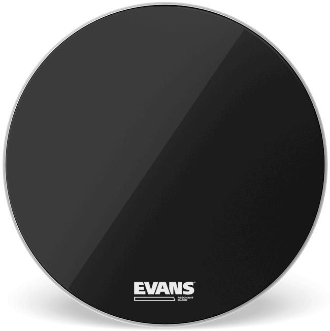 Evans Resonant Black Bass Stortromme Skind 18