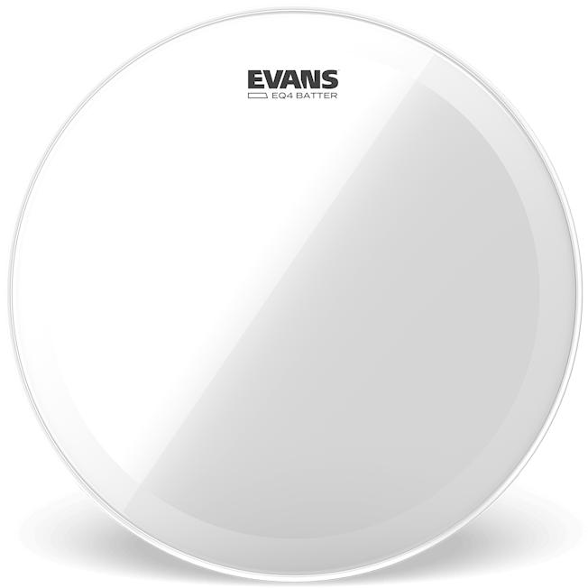 Evans EQ4 Stortromme Skind 22 Clear