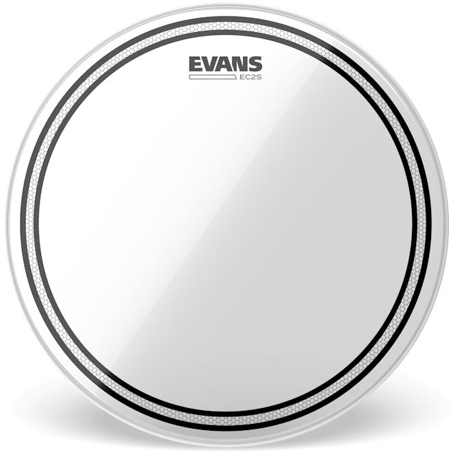 Evans EC2S - Edge Control Trommeskind 18 Coated