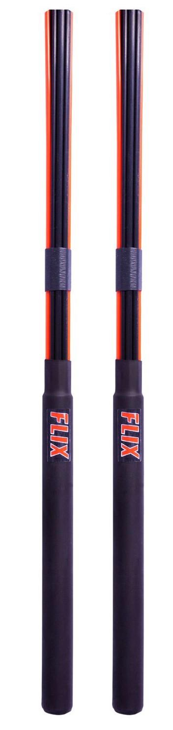 FLIX - Rock Sticks - Sort/Orange