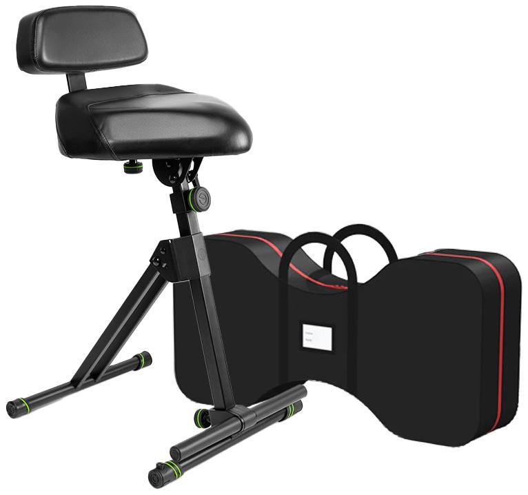 Gravity FMSEAT1BR Stol med ryglæn og taske - Bundle