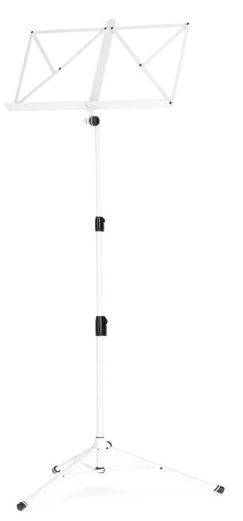 Gravity NS441W - Kompakt foldbart nodestativ med taske - Hvid