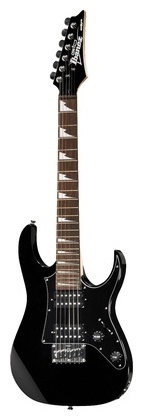 Ibanez GRGM21-BKN 3/4 Elguitar - Sort