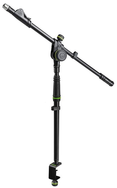 Gravity MS 0200 SET1 Juesterbar Mikrofon stativ med boom arm til bord montering