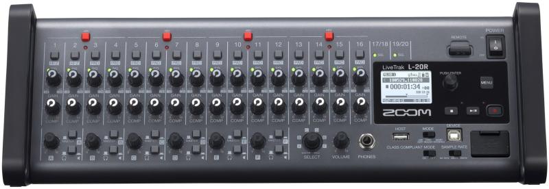 Zoom Livetrak L-20R Mixer
