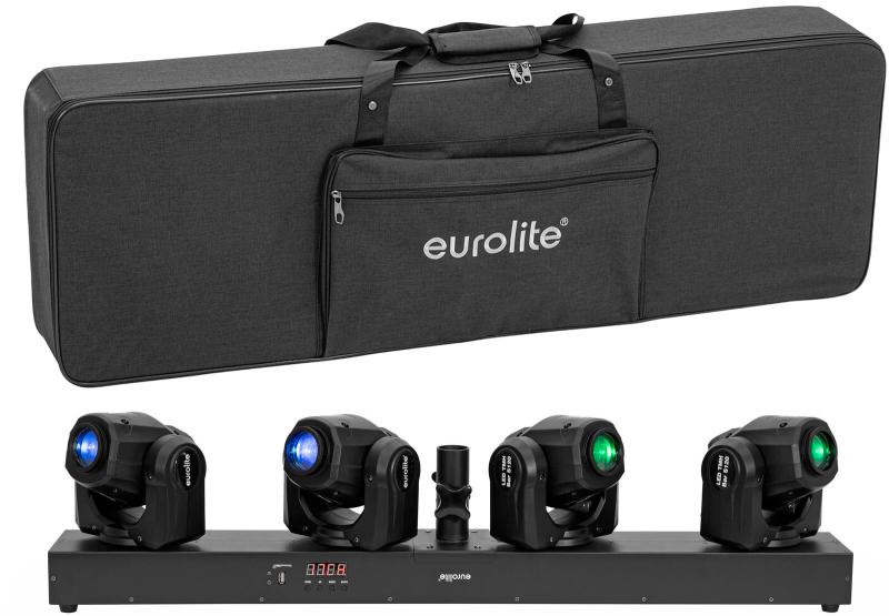 Eurolite LED TMH Bar S120 Spot Movinghead Bar med Taske Bundle