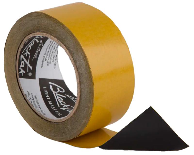 Le Mark Blacktak Mask Foil Varmeresistent Tape 50mm x 25m