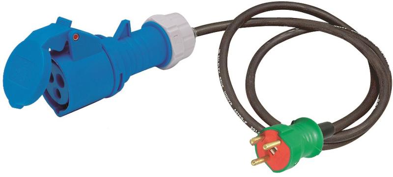 Malmbergs CEE adapterkabel - DK til CEE