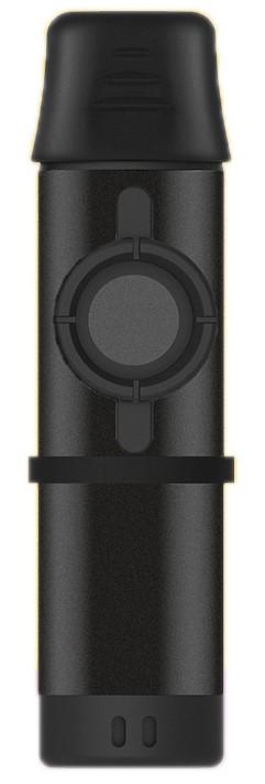 Professional Metal kazoo med justerbar tone Sort
