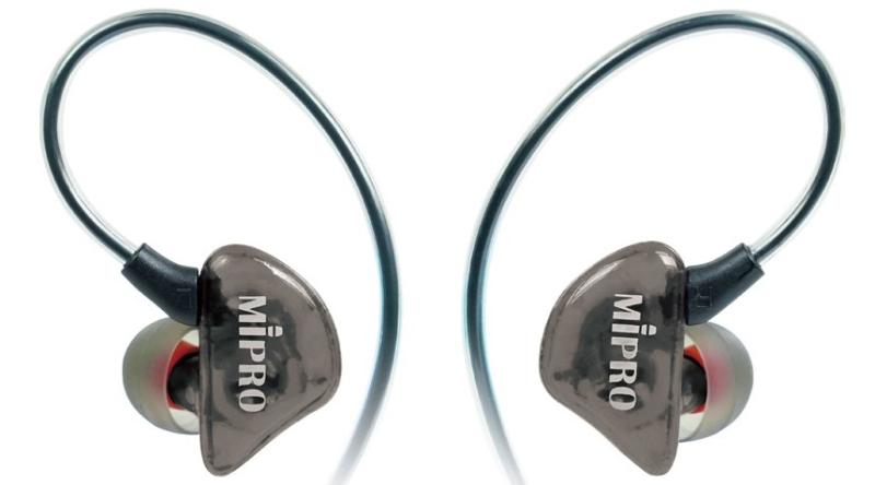 Mipro E-8S - Premium In-ear hovedtelefoner - Sort