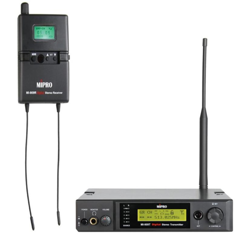 Mipro MI-909 Digital stereo In-Ear System - 5E / 480-544 MHz