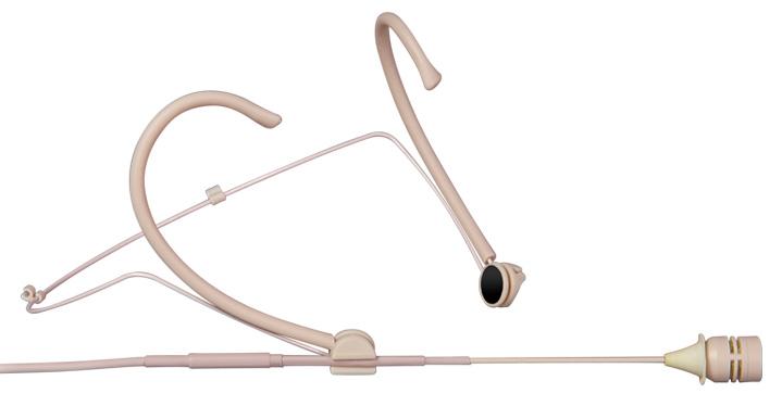 Mipro MU210 Headset / Hovedbøjle-mikrofon 10mm Kapsel (Nyre) - Beige