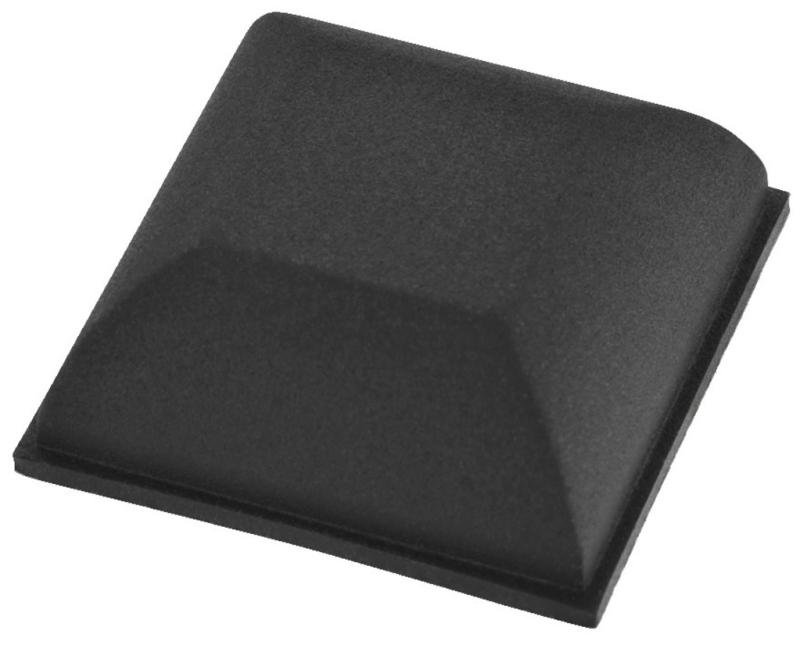 HF-30 Selvklæbende gummifødder 20x20x8mm - 20 Pack