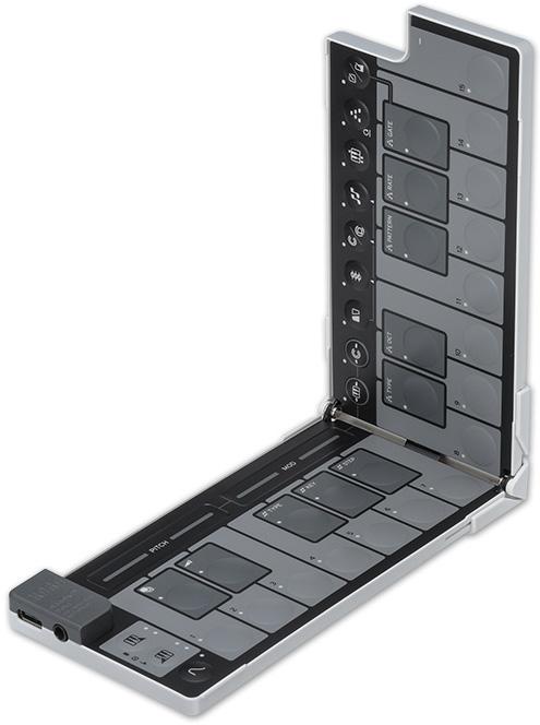 KORG nanoKEY MIDI/USB Folding Keyboard - Hvid