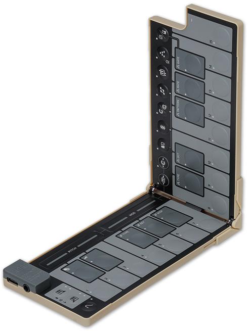 KORG nanoKEY MIDI/USB Folding Keyboard - Sand beige