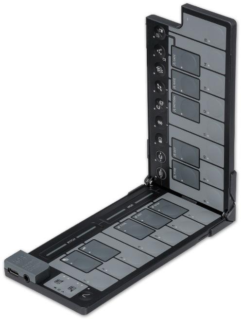 KORG nanoKEY MIDI/USB Folding Keyboard - Sort