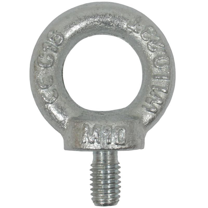 Øjebolt / Ringbolt M10 x 16mm, Ø25mm - WLL 230 kg