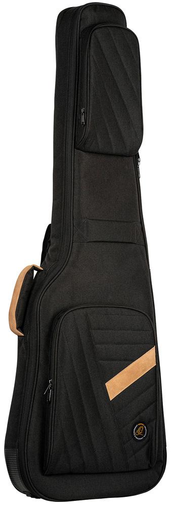 Ortega OGBEB-DLX-BK Deluxe F-formet Gigbag til El Bas